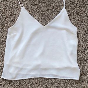 white tank top
